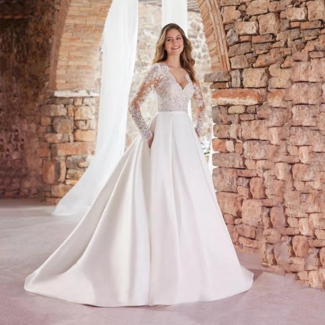 Robe de mariée princesse espagnole 